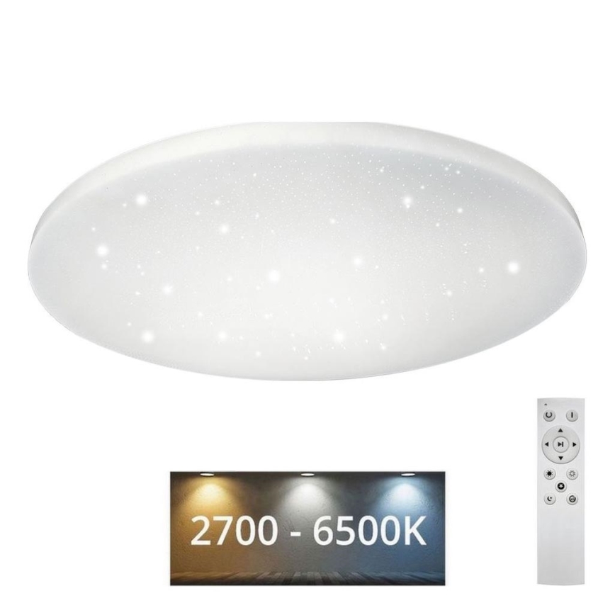 LED Prigušiva plafonjera IPOLY LED/60W/230V 2700-6500K pr. 58 cm + Daljinski upravljač
