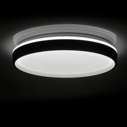 LED Prigušiva plafonjera za kupatilo JADWIGA LED/42W/230V pr. 38,5 cm 3000-6000K IP44 + Daljinski upravljač