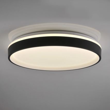 LED Prigušiva plafonjera za kupatilo JADWIGA LED/42W/230V pr. 38,5 cm 3000-6000K IP44 + Daljinski upravljač
