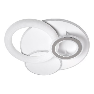 LED Prigušiva plafonjera LED/100W/230V 3000-6000K bela + Daljinski upravljač