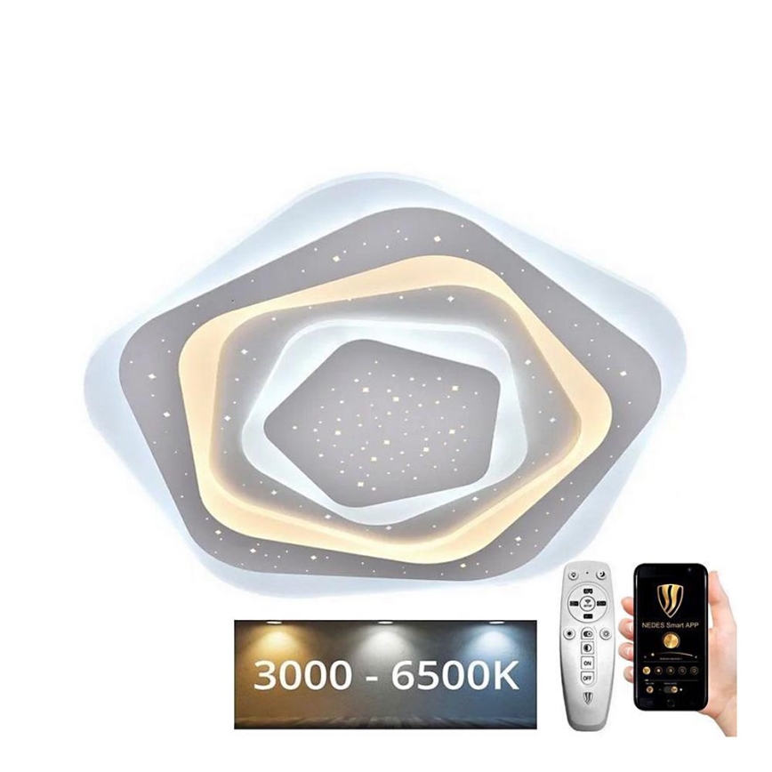 LED Prigušiva plafonjera LED/105W/230V 3000-6500K + Daljinski upravljač