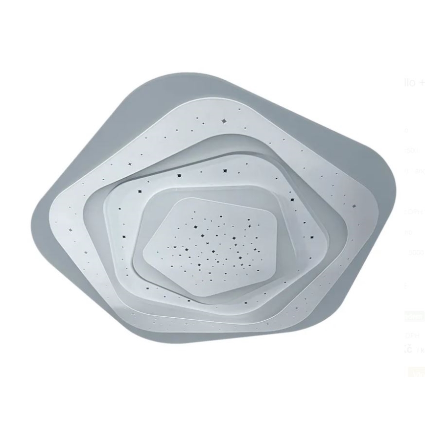LED Prigušiva plafonjera LED/105W/230V 3000-6500K + Daljinski upravljač