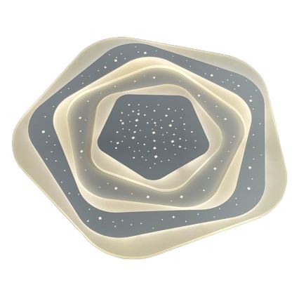 LED Prigušiva plafonjera LED/105W/230V 3000-6500K + Daljinski upravljač