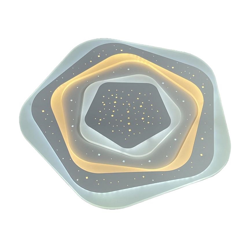 LED Prigušiva plafonjera LED/105W/230V 3000-6500K + Daljinski upravljač