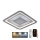 LED Prigušiva plafonjera LED/105W/230V 3000-6500K + Daljinski upravljač