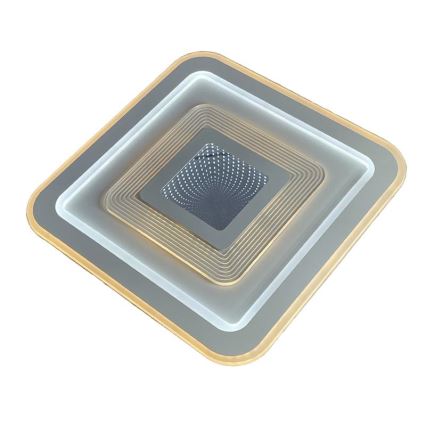 LED Prigušiva plafonjera LED/105W/230V 3000-6500K + Daljinski upravljač
