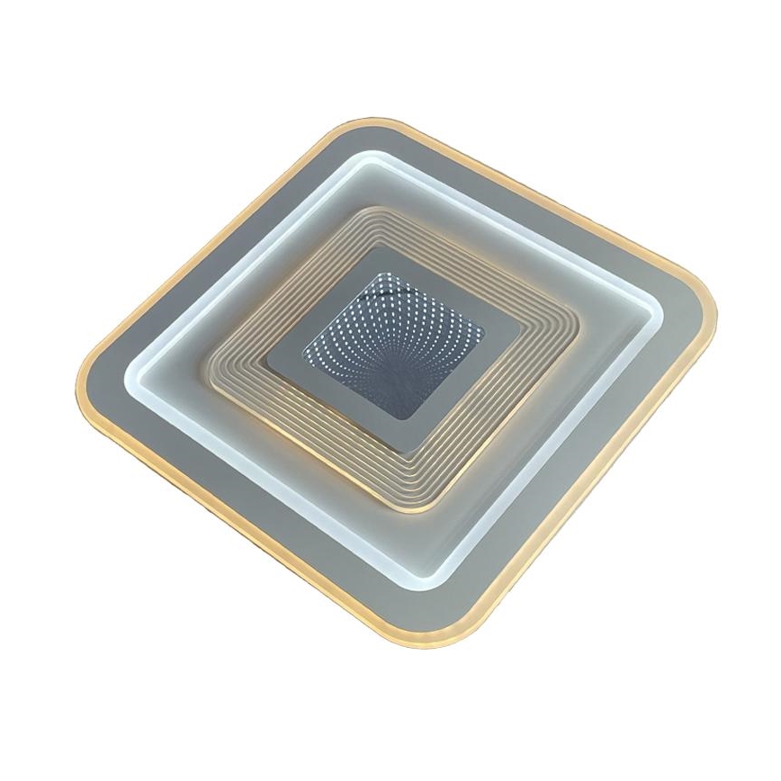 LED Prigušiva plafonjera LED/105W/230V 3000-6500K + Daljinski upravljač