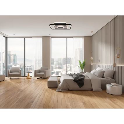 LED Prigušiva plafonjera LED/110W/230V 3000-6500K bela + Daljinski upravljač