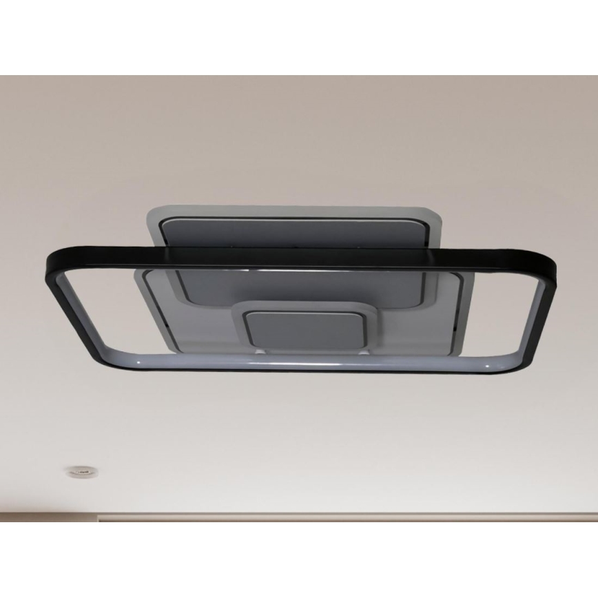 LED Prigušiva plafonjera LED/110W/230V 3000-6500K bela + Daljinski upravljač