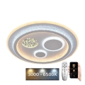 LED Prigušiva plafonjera LED/110W/230V 3000-6500K + Daljinski upravljač