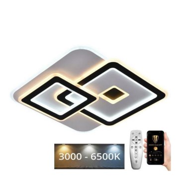 LED Prigušiva plafonjera LED/145W/230V 3000-6500K + Daljinski upravljač