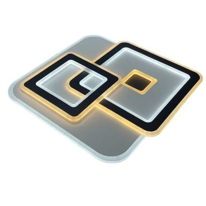 LED Prigušiva plafonjera LED/145W/230V 3000-6500K + Daljinski upravljač
