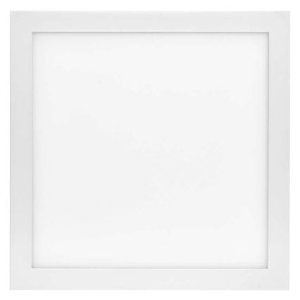 LED Prigušiva plafonjera LED/20W/230V + Daljinski upravljač kvadratni 2700K-6000K