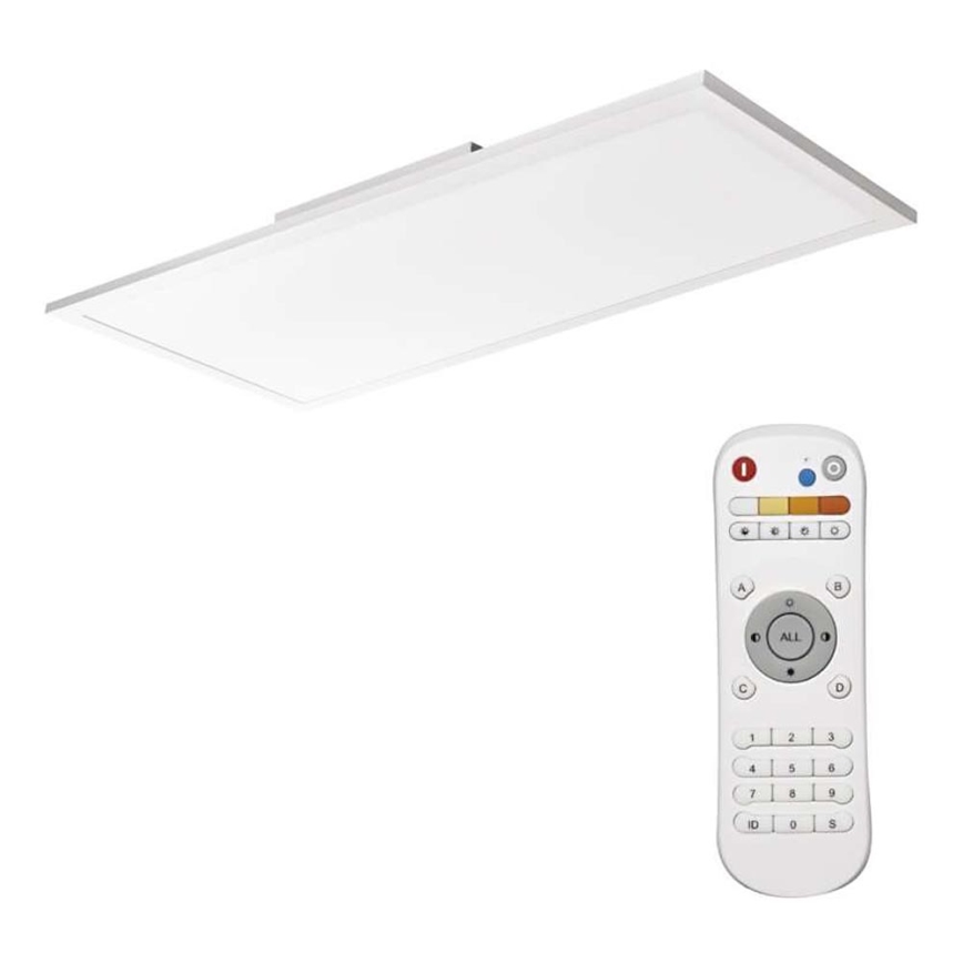 LED Prigušiva plafonjera  LED/25W/230V + Daljinski upravljač pravougaonik 2700K-6000K