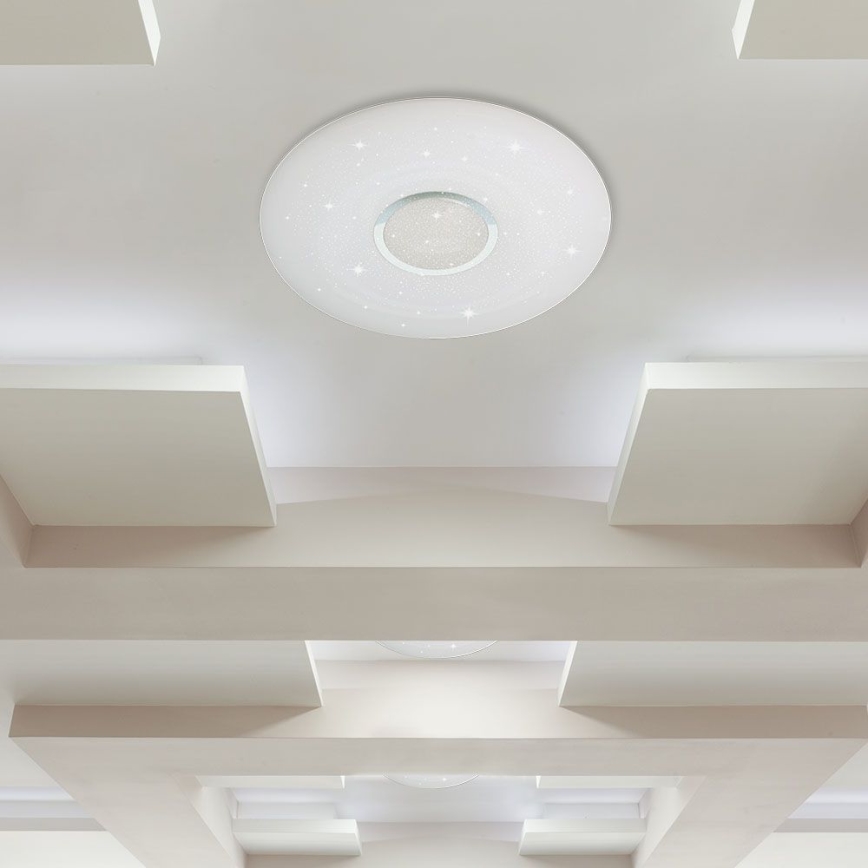 LED Prigušiva plafonjera LED/40W/230V 3000/4000/6500K + Daljinski upravljač