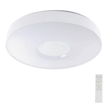 LED Prigušiva plafonjera LED/40W/230V 3000-6500K 39 cm bela + Daljinski upravljač