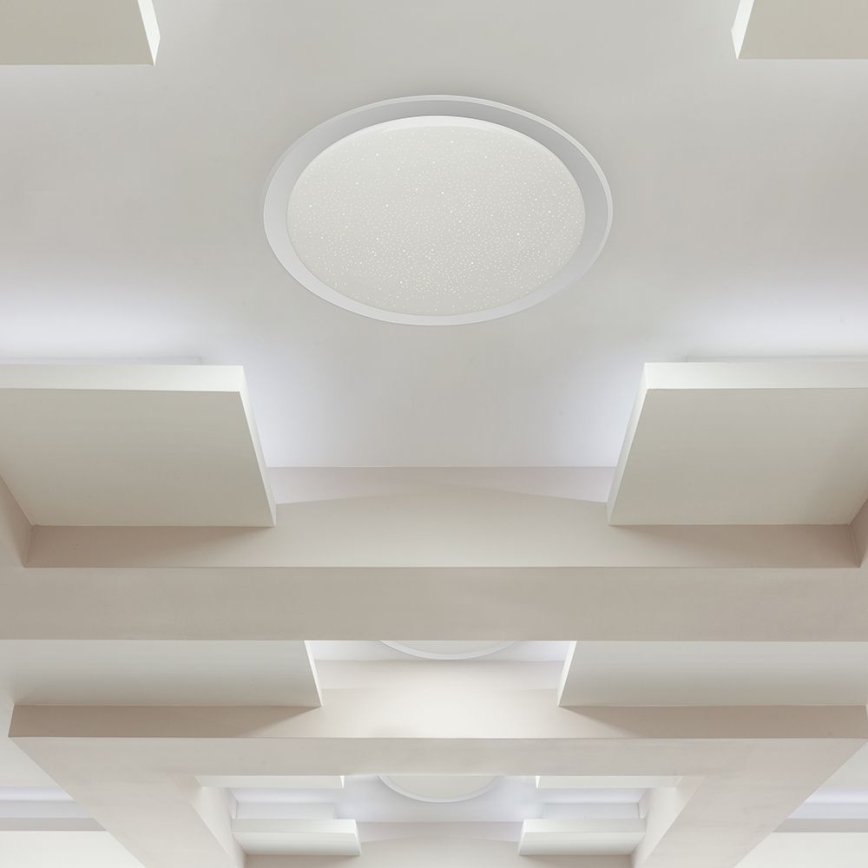 LED Prigušiva plafonjera LED/40W/230V 3000K/4000K/6500K pr. 56,5 cm + Daljinski upravljač