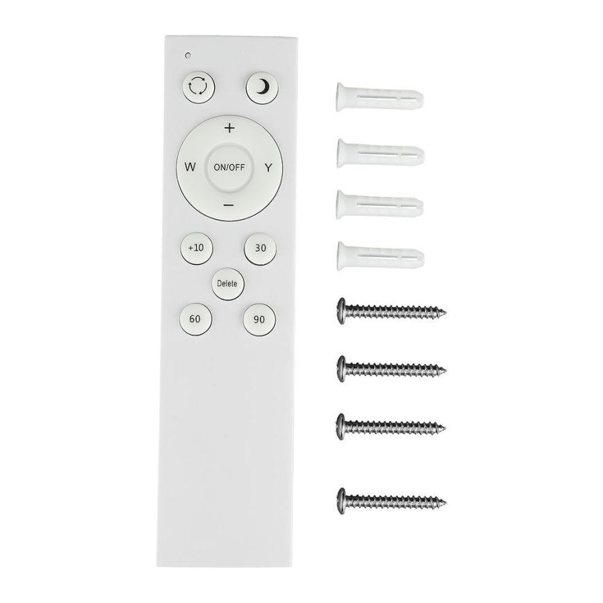 LED Prigušiva plafonjera LED/40W/230V 3000K/4000K/6500K pr. 56,5 cm + Daljinski upravljač
