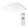 LED Prigušiva plafonjera LED/40W/230V + Daljinski upravljač kvadratni 2700K-6000K