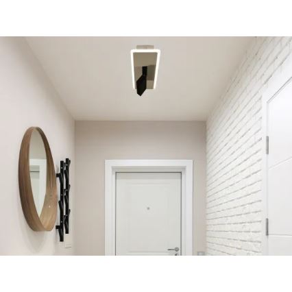LED Prigušiva plafonjera LED/42W/230V 3000-6500K bela + Daljinski upravljač