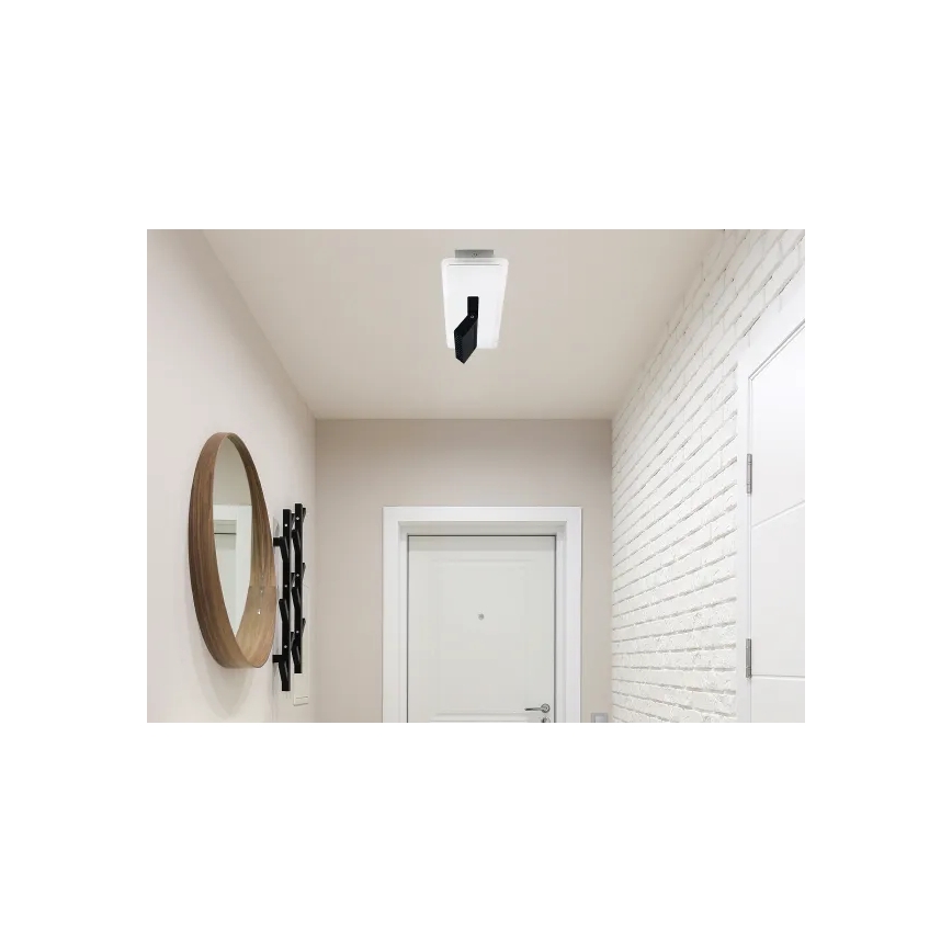 LED Prigušiva plafonjera LED/42W/230V 3000-6500K bela + Daljinski upravljač