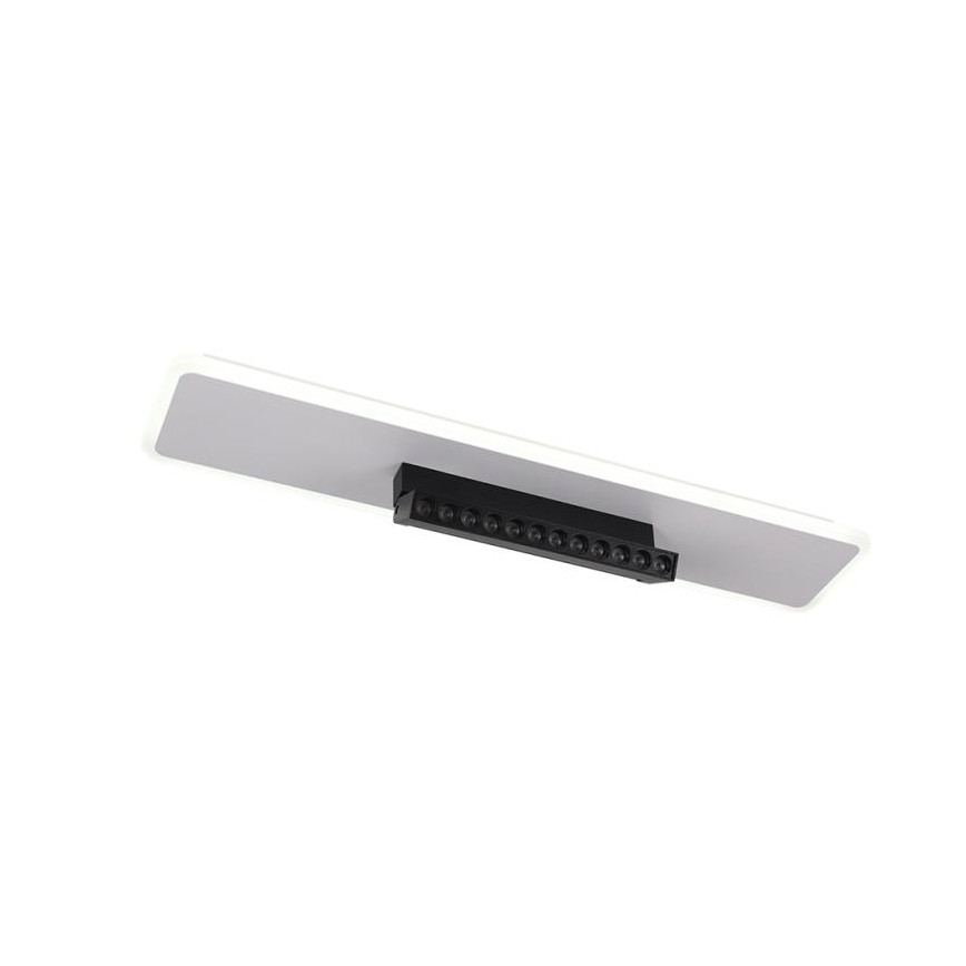 LED Prigušiva plafonjera LED/42W/230V 3000-6500K bela + Daljinski upravljač