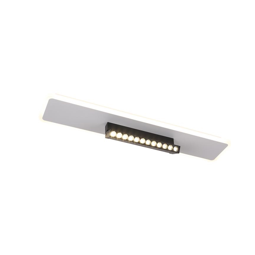 LED Prigušiva plafonjera LED/42W/230V 3000-6500K bela + Daljinski upravljač