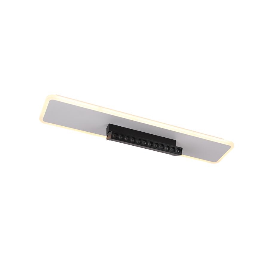 LED Prigušiva plafonjera LED/42W/230V 3000-6500K bela + Daljinski upravljač