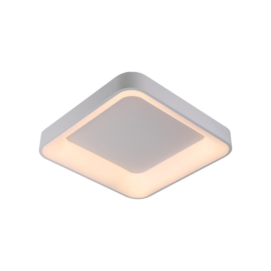 LED Prigušiva plafonjera LED/45W/230V 3000-6500K bela + Daljinski upravljač