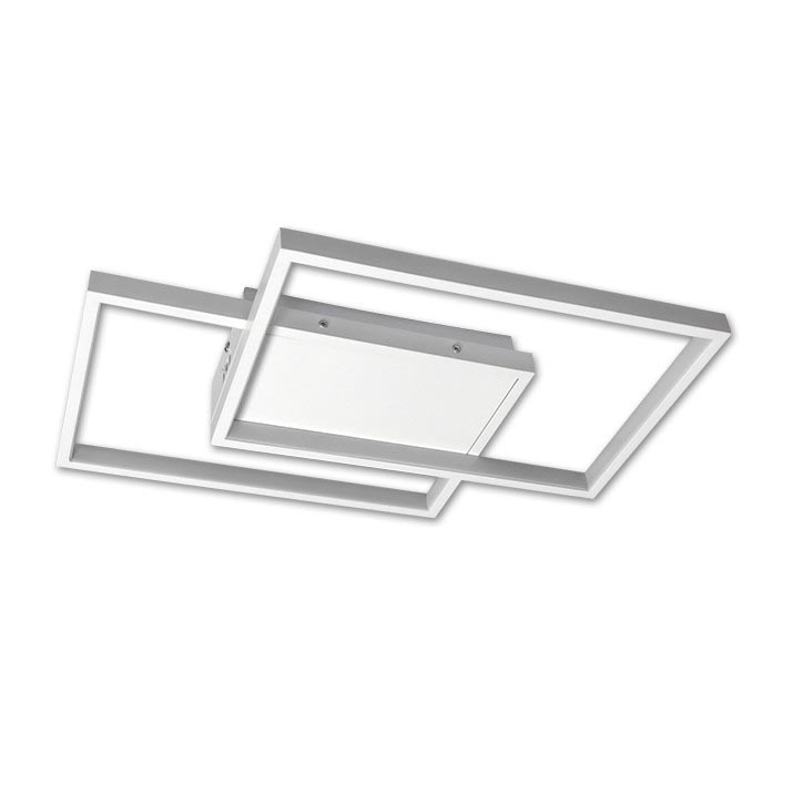 LED Prigušiva plafonjera LED/45W/230V 3000-6500K bela + Daljinski upravljač