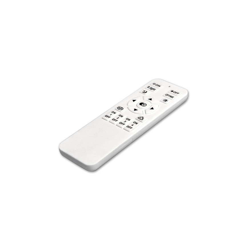 LED Prigušiva plafonjera LED/45W/230V 3000-6500K crno + Daljinski upravljač