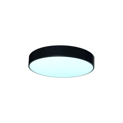 LED Prigušiva plafonjera LED/50W/230V 3000-6500K crno + Daljinski upravljač