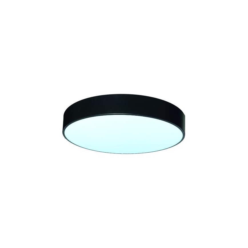 LED Prigušiva plafonjera LED/50W/230V 3000-6500K crno + Daljinski upravljač
