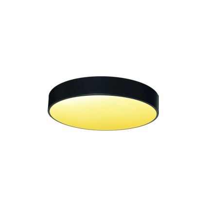 LED Prigušiva plafonjera LED/50W/230V 3000-6500K crno + Daljinski upravljač