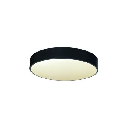 LED Prigušiva plafonjera LED/50W/230V 3000-6500K crno + Daljinski upravljač
