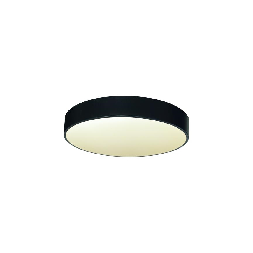 LED Prigušiva plafonjera LED/50W/230V 3000-6500K crno + Daljinski upravljač