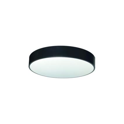 LED Prigušiva plafonjera LED/50W/230V 3000-6500K crno + Daljinski upravljač