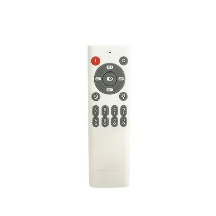 LED Prigušiva plafonjera LED/50W/230V 3000-6500K crno + Daljinski upravljač