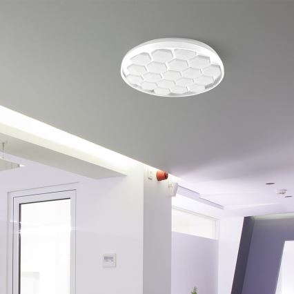 LED Prigušiva plafonjera LED/60W/230V 3000/4000/6500K + Daljinski upravljač