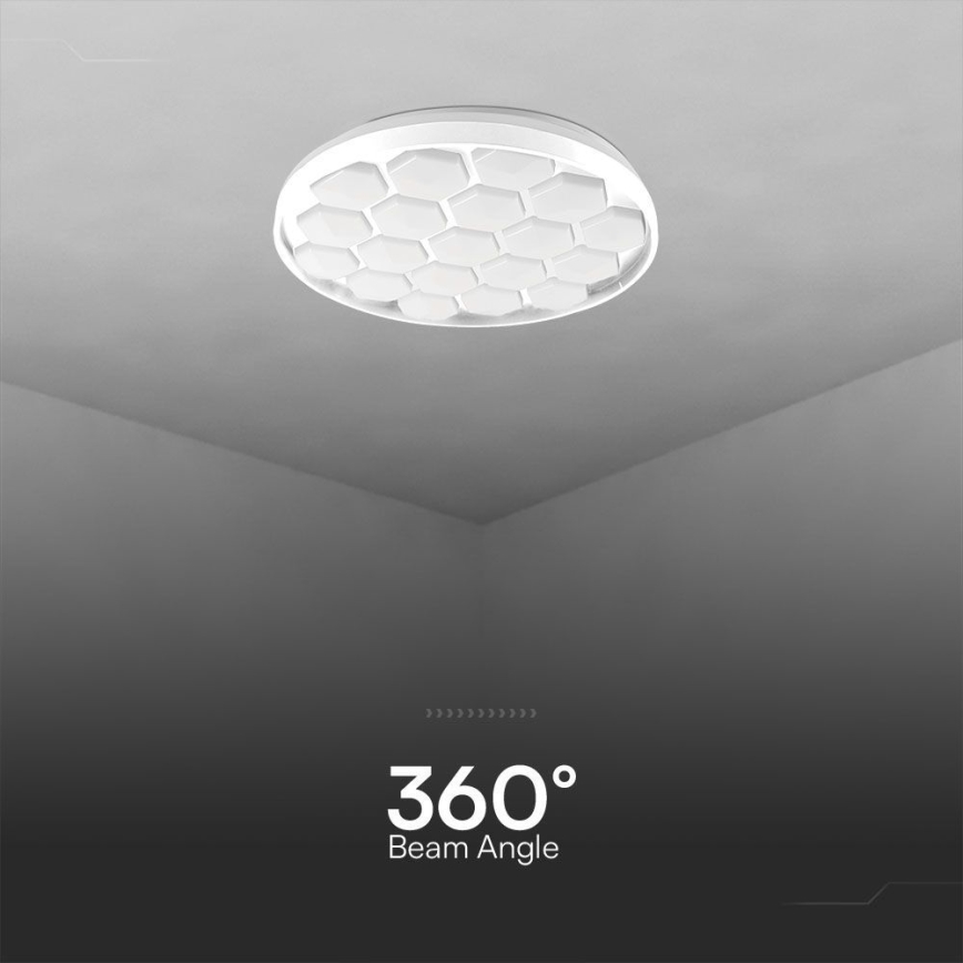 LED Prigušiva plafonjera LED/60W/230V 3000/4000/6500K + Daljinski upravljač