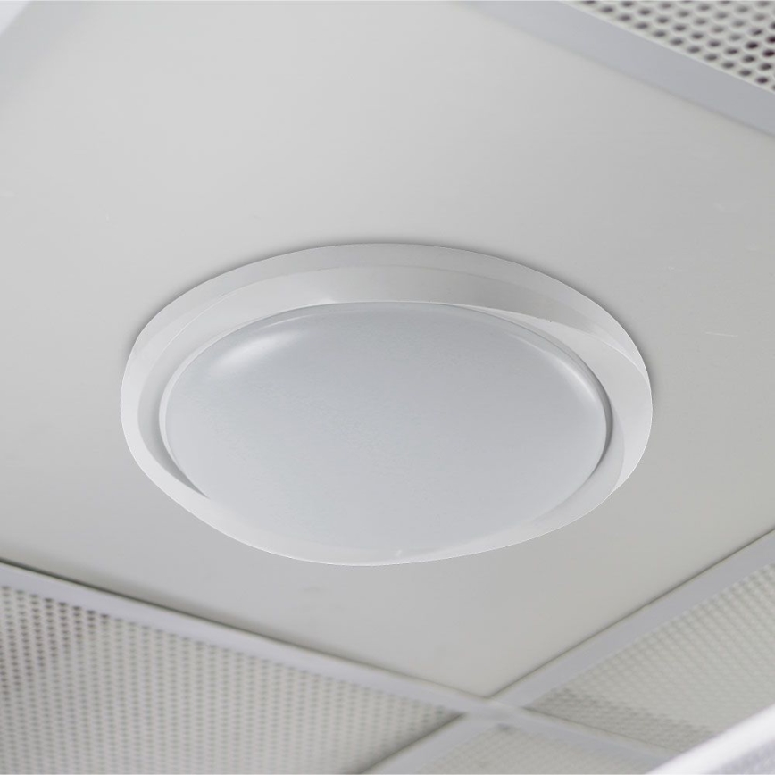 LED Prigušiva plafonjera LED/60W/230V 3000-6500K 49,2 cm bela + Daljinski upravljač