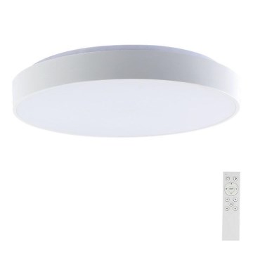 LED Prigušiva plafonjera LED/60W/230V 3000-6500K 49,5 cm bela + Daljinski upravljač