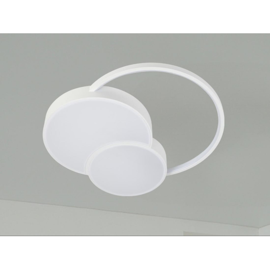 LED Prigušiva plafonjera LED/60W/230V 3000-6500K bela + Daljinski upravljač