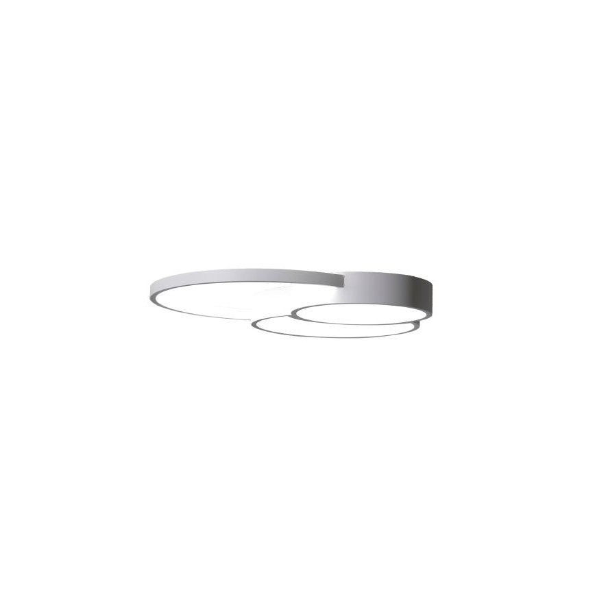 LED Prigušiva plafonjera LED/60W/230V 3000-6500K bela + Daljinski upravljač