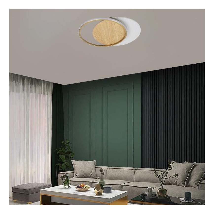 LED Prigušiva plafonjera LED/60W/230V 3000-6500K + Daljinski upravljač