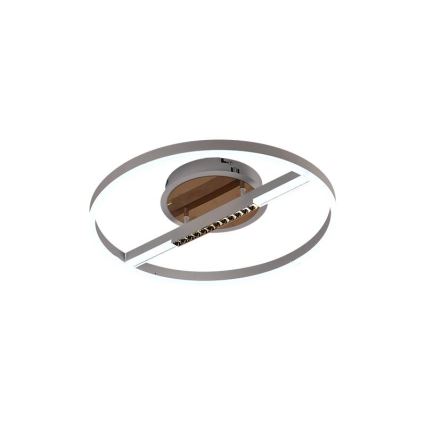 LED Prigušiva plafonjera LED/60W/230V 3000-6500K + Daljinski upravljač