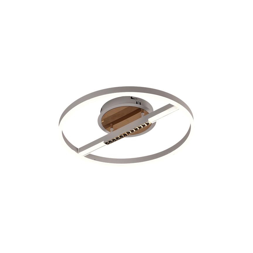 LED Prigušiva plafonjera LED/60W/230V 3000-6500K + Daljinski upravljač