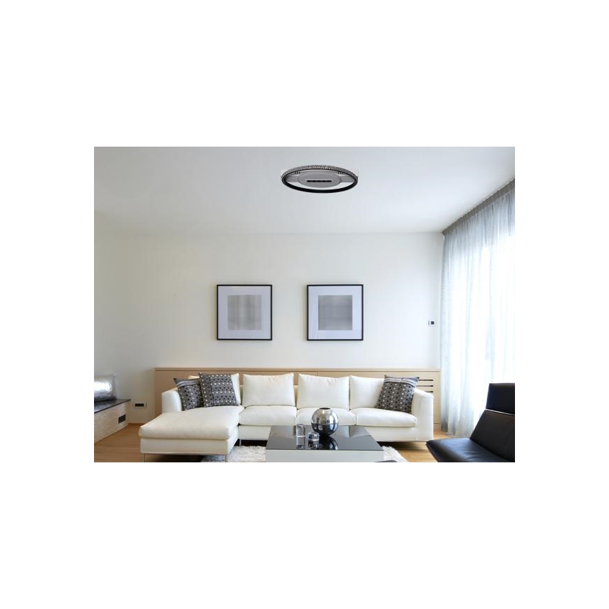 LED Prigušiva plafonjera LED/60W/230V 3000-6500K + Daljinski upravljač