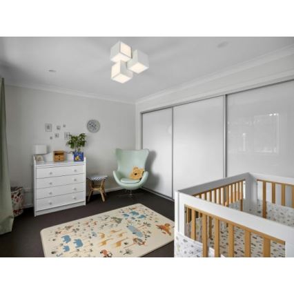 LED Prigušiva plafonjera LED/60W/230V 3000-6500K + Daljinski upravljač
