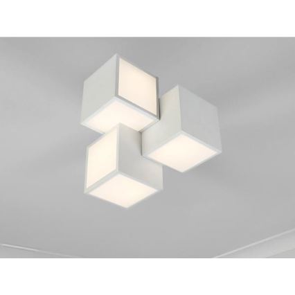 LED Prigušiva plafonjera LED/60W/230V 3000-6500K + Daljinski upravljač
